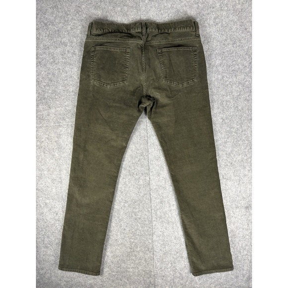 J Crew Mens Slim Fit 484 Corduroy Chino Pants Mens 35x32 - Picture 2 of 8